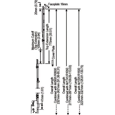 Strybuc Manual Top Shootbolt Ext 850-8778631